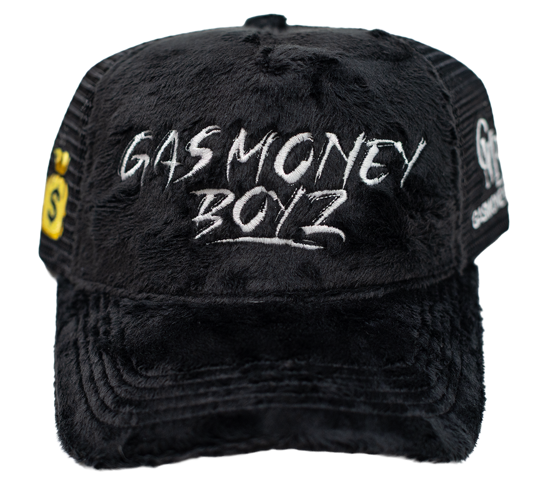 Gas Money Boyz “All Off Gas” Hat – Black Suede